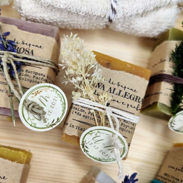 segnaposto sapone artigianale profumato ecofattoart